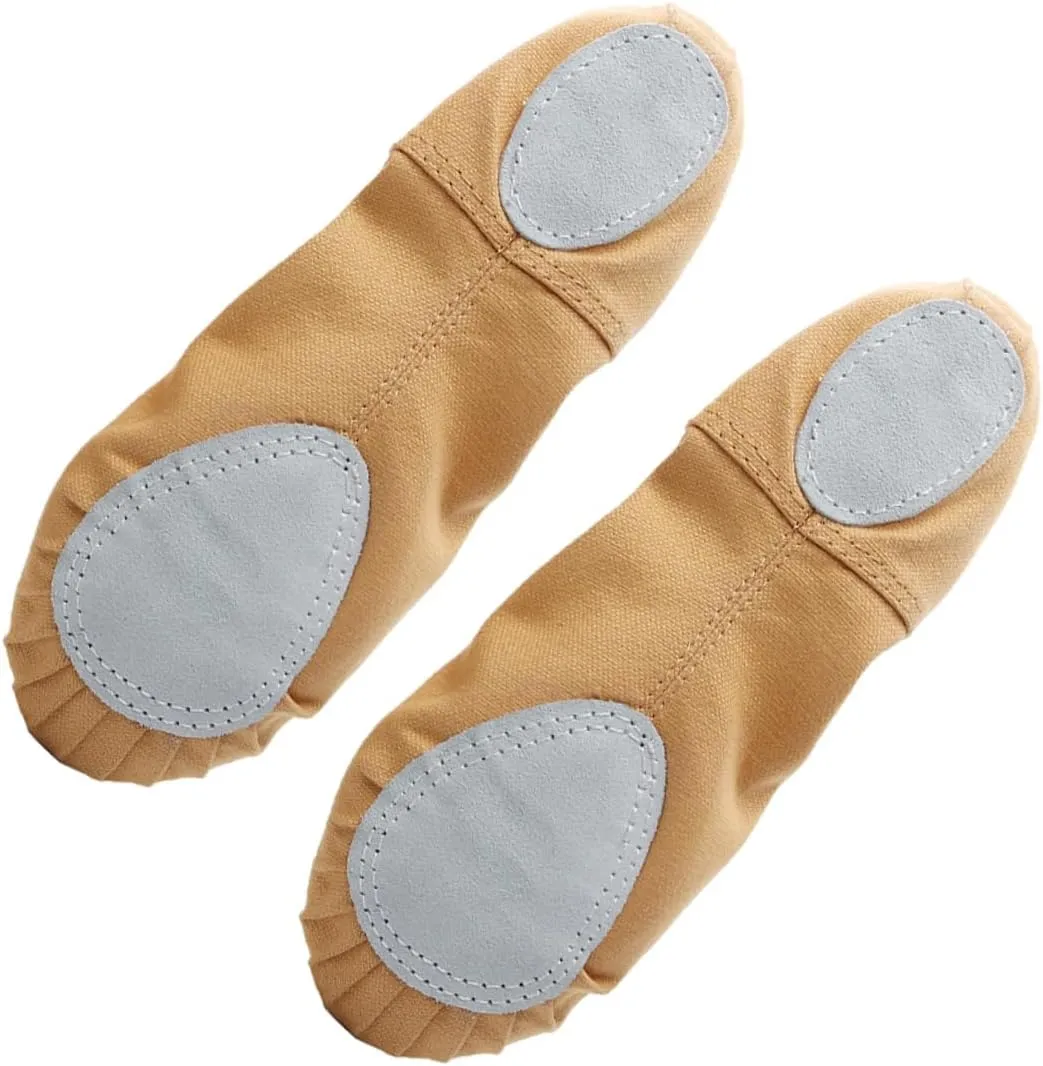 1 Pair Gymnastics Shoes Ballroom Dance Shoes Soft Bottom Slippers for Women Womens Flat Shoes Soft Sole Shoe Girls Flat Shoes Yoga Dance Shoe Child Pocket Sports Shoes