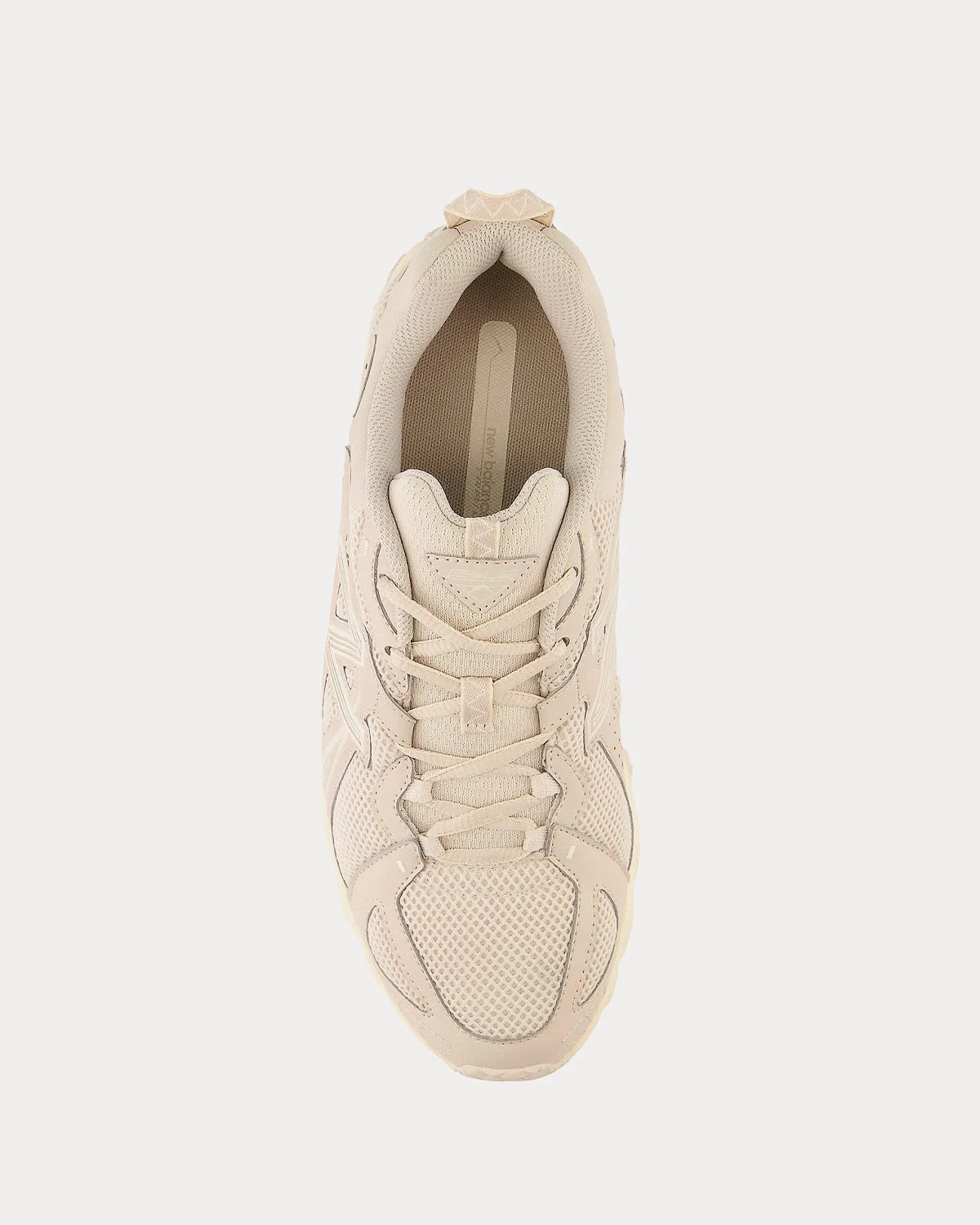 610T Timberwolf with Moonbeam & Antique White Low Top Sneakers