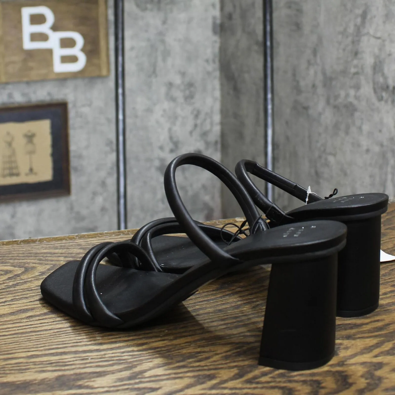A New Day Women's Stacy Mule Heels 89530503 Black 11M