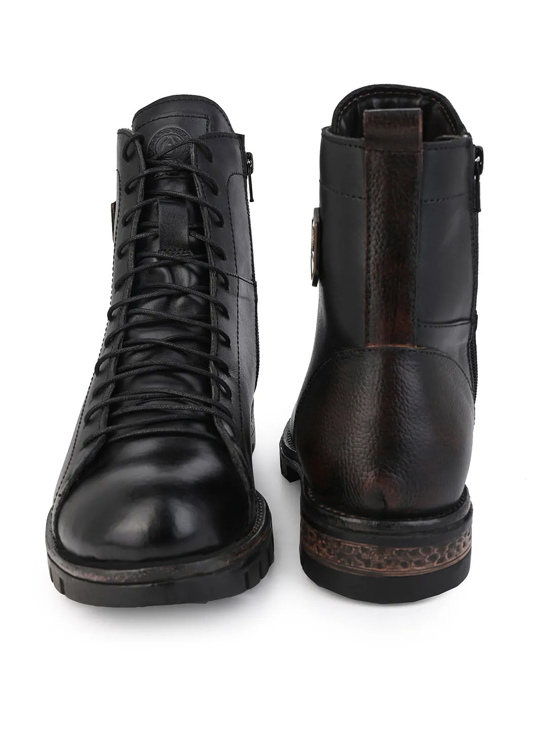 Alberto Torresi HEADON Series Devl 551 Robust TPR Sole Leather Long Boots