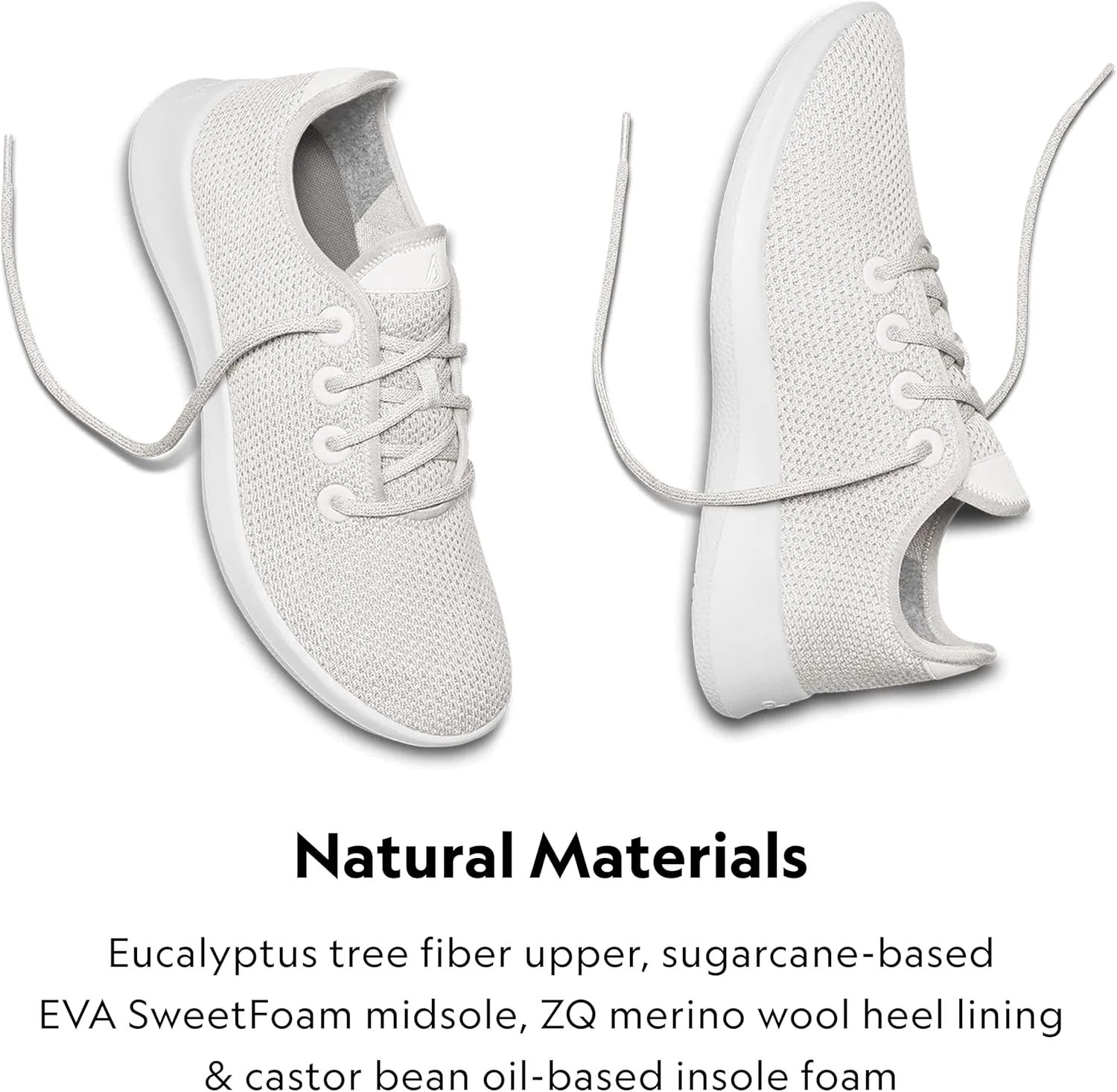 Allbirds Mens Tree Runners Everyday Sneakers, Machine Washable Shoe Made with Natural Materials