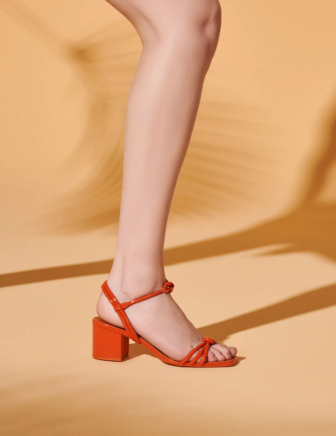 Ana Square Mid Sandal