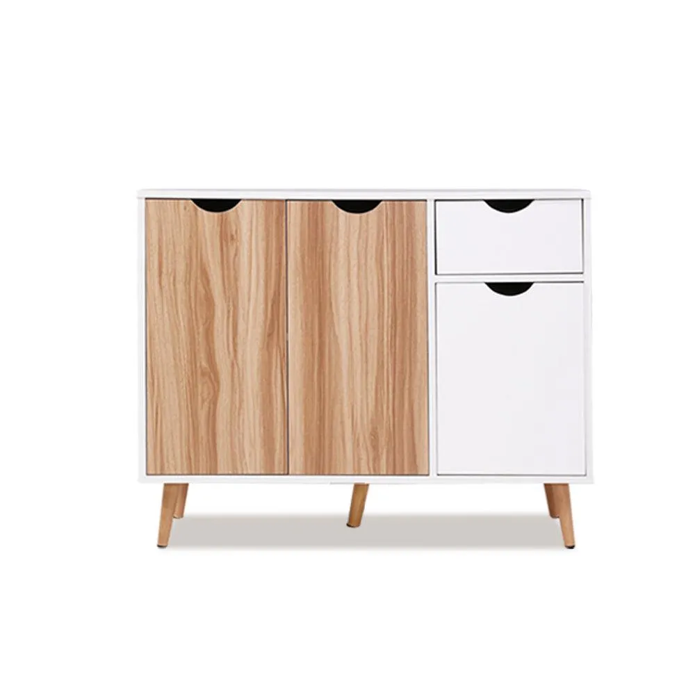 Artiss Buffet Sideboard Cabinet 90cm - White