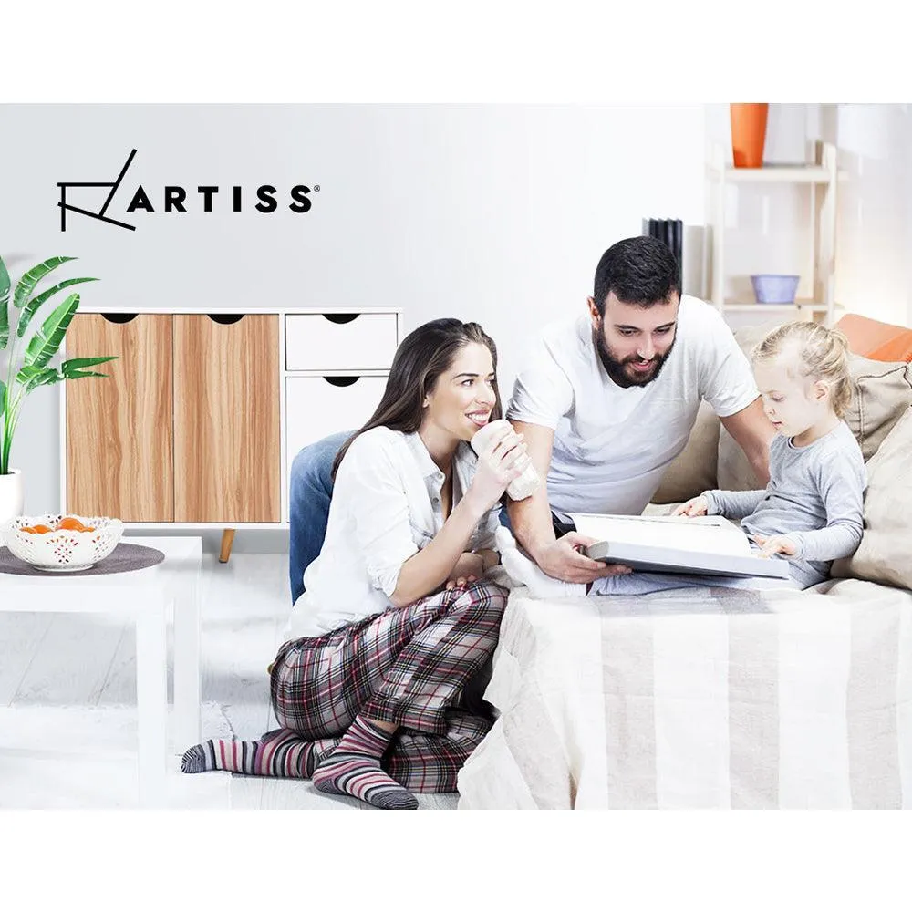 Artiss Buffet Sideboard Cabinet 90cm - White