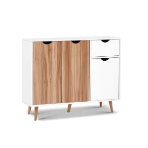 Artiss Buffet Sideboard Cabinet 90cm - White