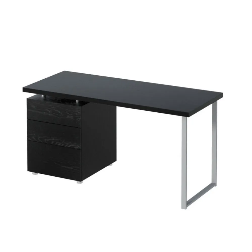 Artiss Computer Desk Drawer Black 140cm