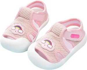 Baby Girls Boys Sport Sandals Lightweight Breathable Non Slip First Walking Shoes Infant Toddler Outdoor Sneakers