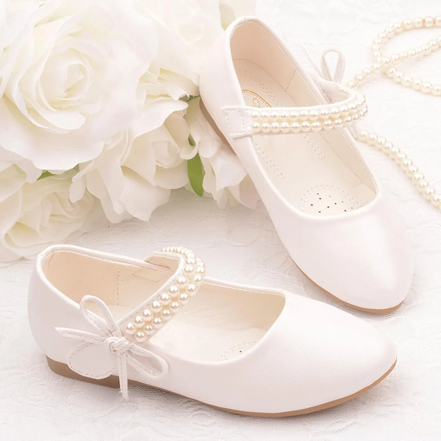 Baby Girls Pageant Princess Sandals Toddler Summer Casual Solid Color Strap Flats Low Heels Closed Toe Non Slip Shoes