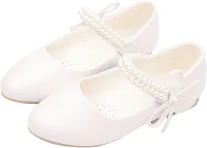 Baby Girls Pageant Princess Sandals Toddler Summer Casual Solid Color Strap Flats Low Heels Closed Toe Non Slip Shoes