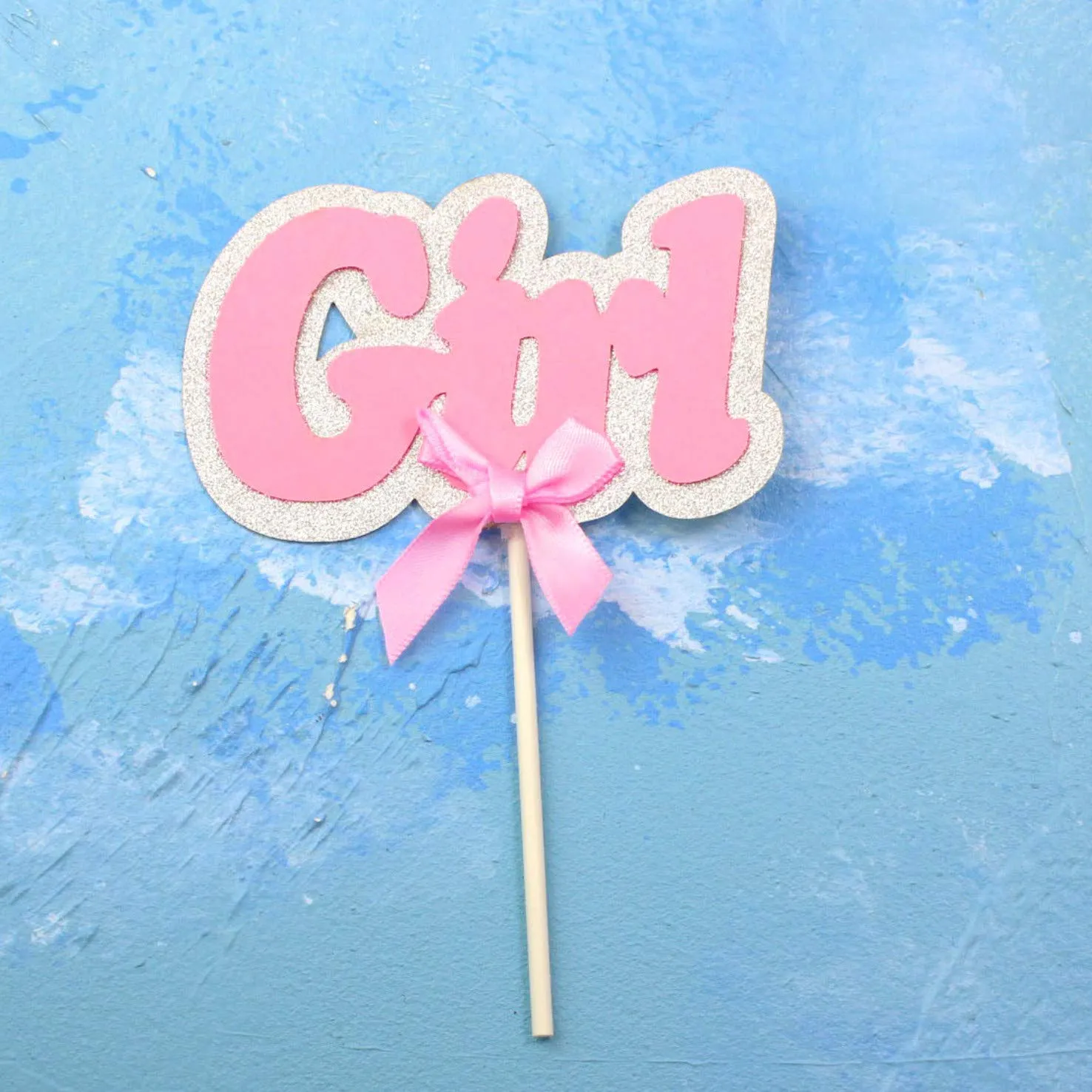 Baby Shower Girl Cake Topper