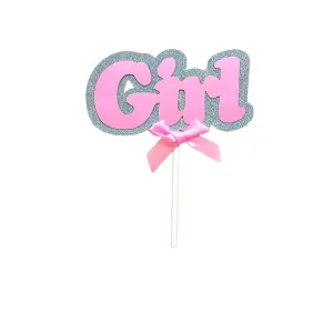 Baby Shower Girl Cake Topper