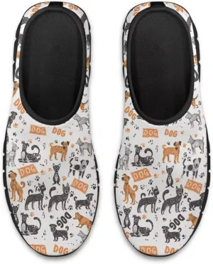 Barefoot Slip On Shoes Women Cute Art Painted Elastic Upper Ladies Casual Mesh-Comfortable Tennis Workout Sneakers Slip in Loafers