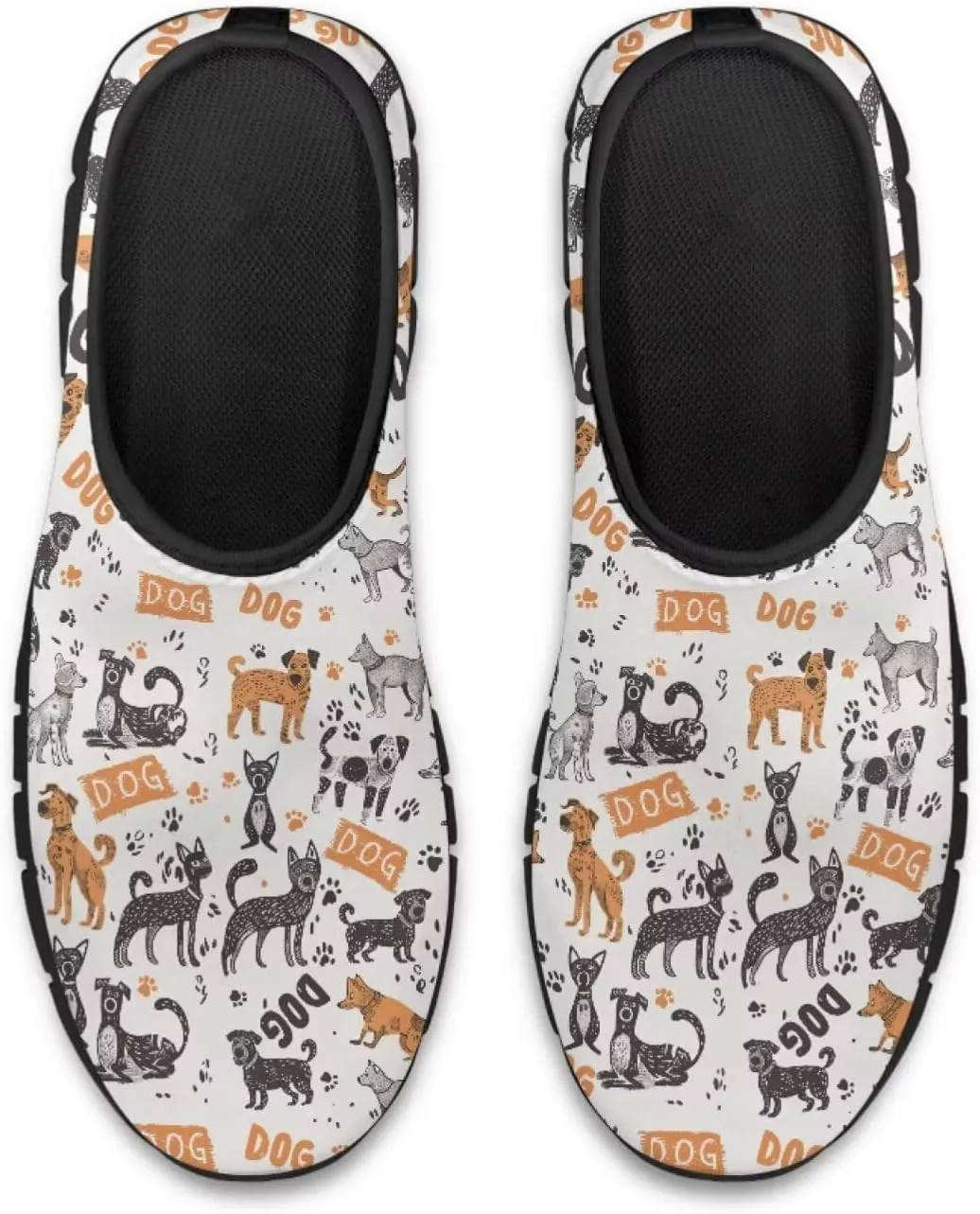 Barefoot Slip On Shoes Women Cute Art Painted Elastic Upper Ladies Casual Mesh-Comfortable Tennis Workout Sneakers Slip in Loafers