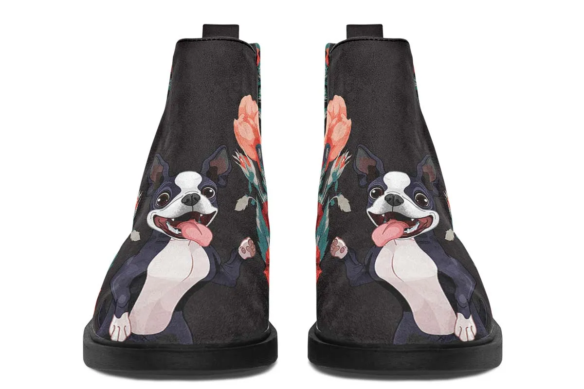 Boston Terrier Trick Neat Vibe Boots