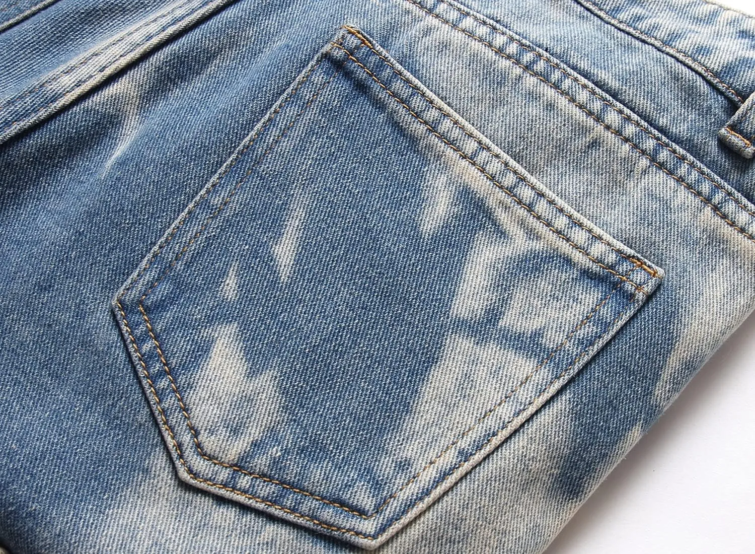 Boy's Skinny Fit Ripped Destroyed Distressed Slim Fashion Stretch Jeans Pants