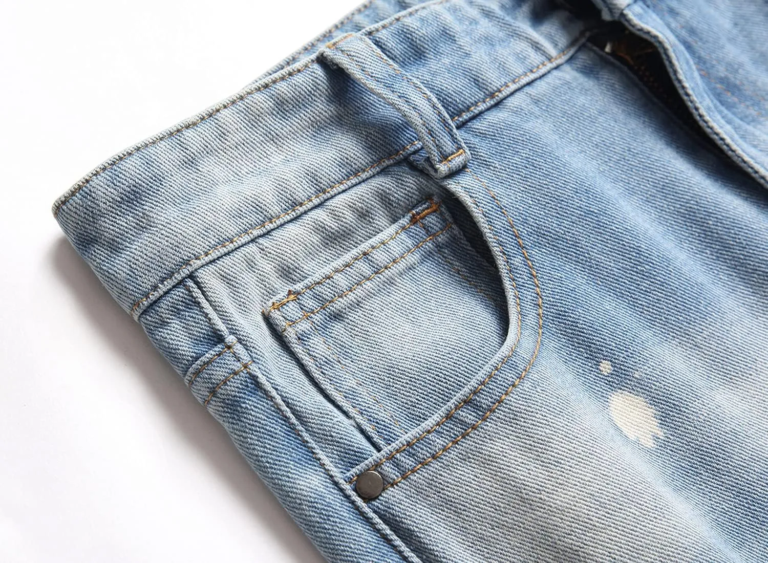 Boy's Skinny Fit Ripped Destroyed Distressed Slim Fashion Stretch Jeans Pants