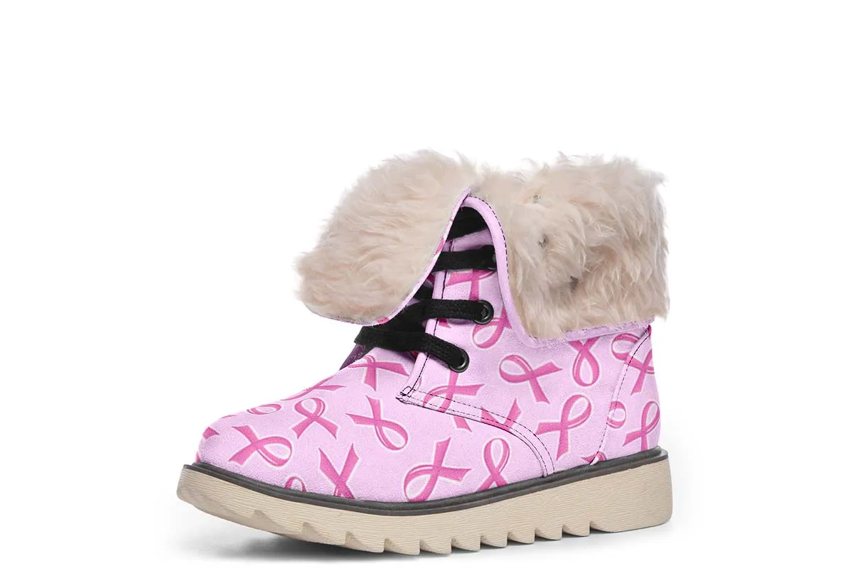 Breast Cancer Awareness Polar Vibe Boots