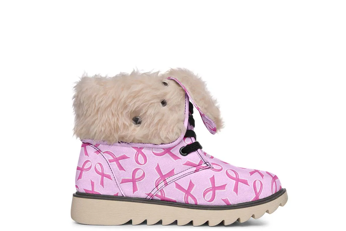 Breast Cancer Awareness Polar Vibe Boots