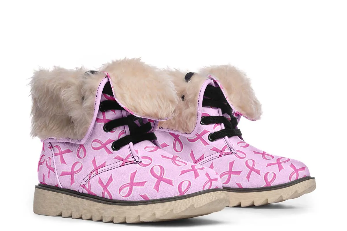 Breast Cancer Awareness Polar Vibe Boots