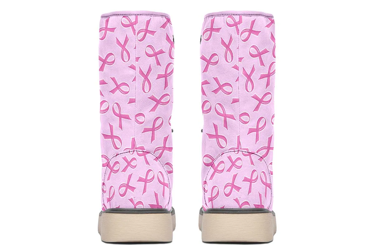 Breast Cancer Awareness Polar Vibe Boots