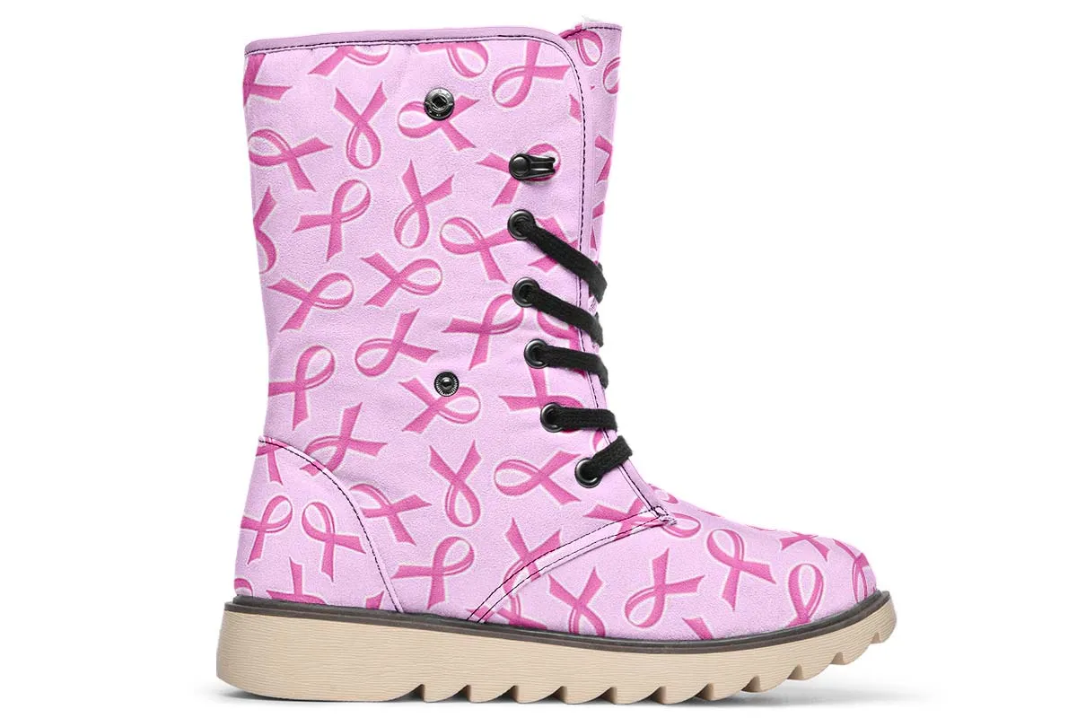 Breast Cancer Awareness Polar Vibe Boots