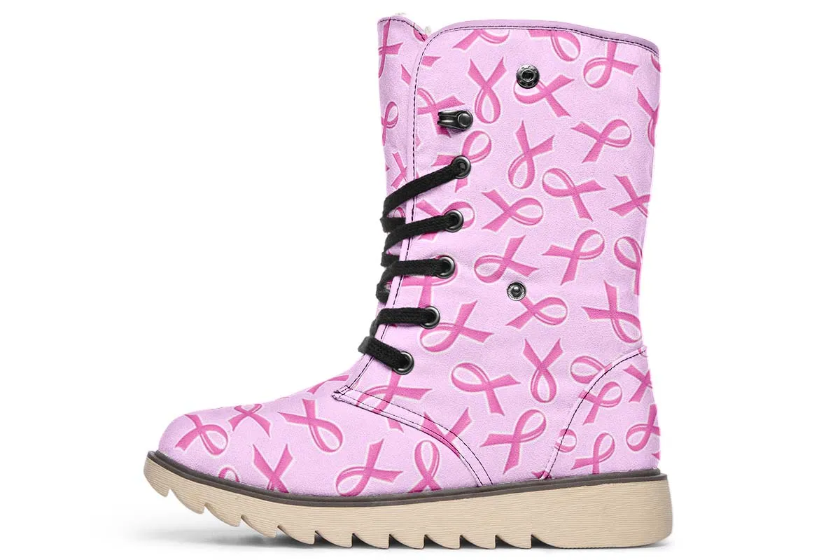 Breast Cancer Awareness Polar Vibe Boots
