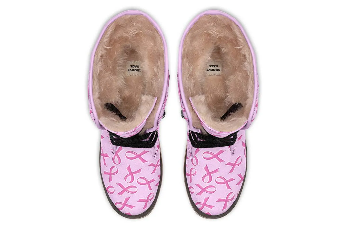 Breast Cancer Awareness Polar Vibe Boots