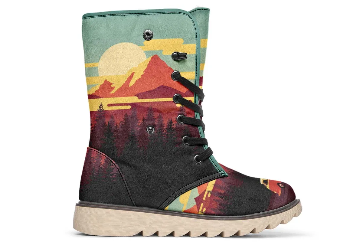 Camping Sunset Polar Vibe Boots
