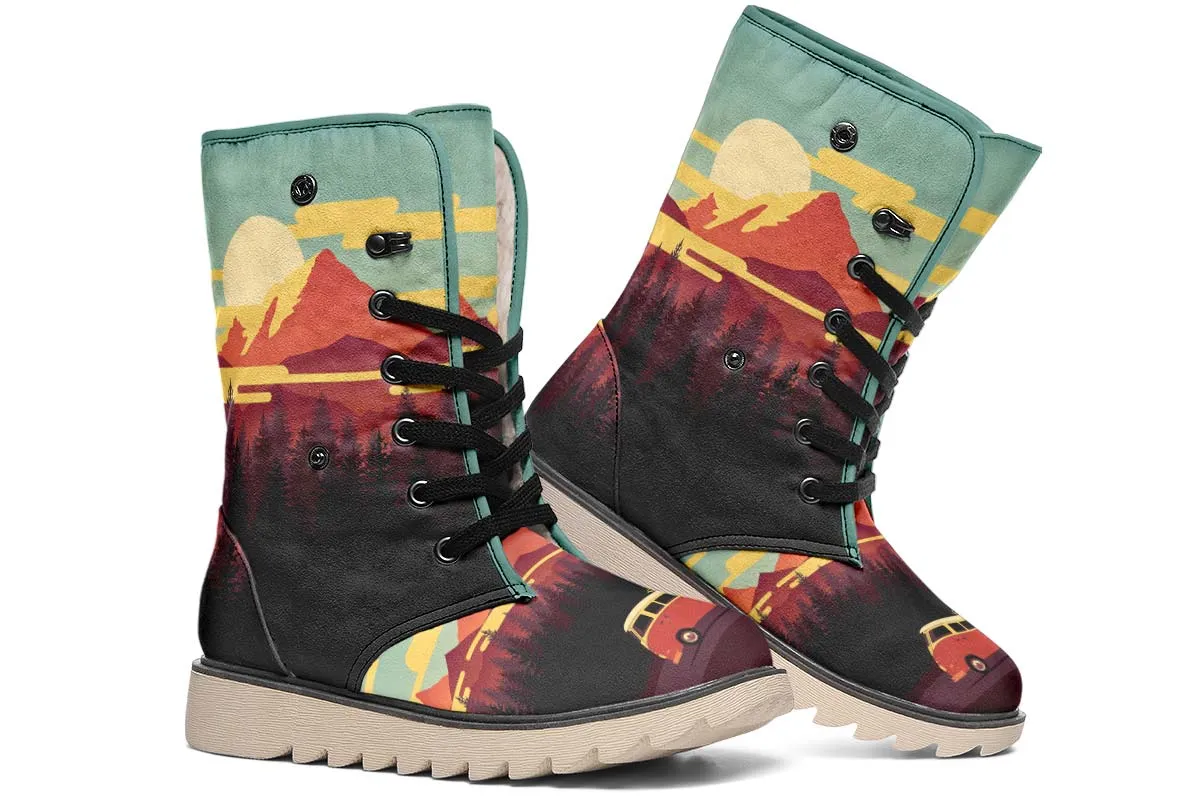 Camping Sunset Polar Vibe Boots