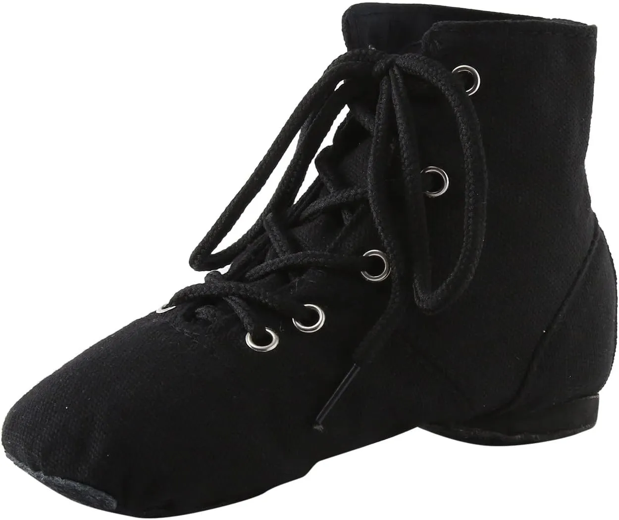 Canvas Jazz Dancing Sneakers Ballet Dance Boots for Girls Boys Black Jazz Shoes Girls Ballet Pointe Shoes for Girls