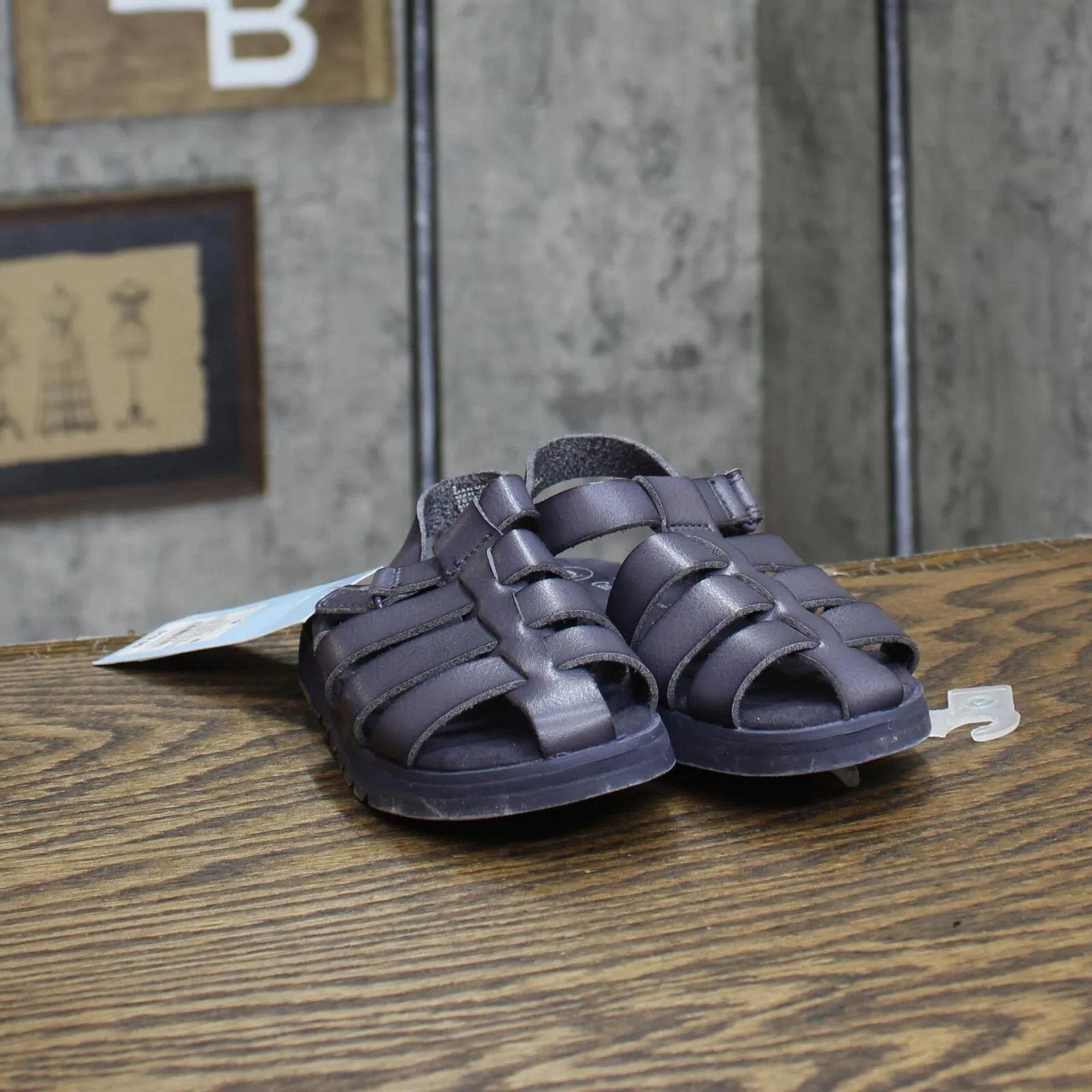 Cat & Jack Toddler Boys Yael Fisherman Sandals 86806347 Navy Blue 9T