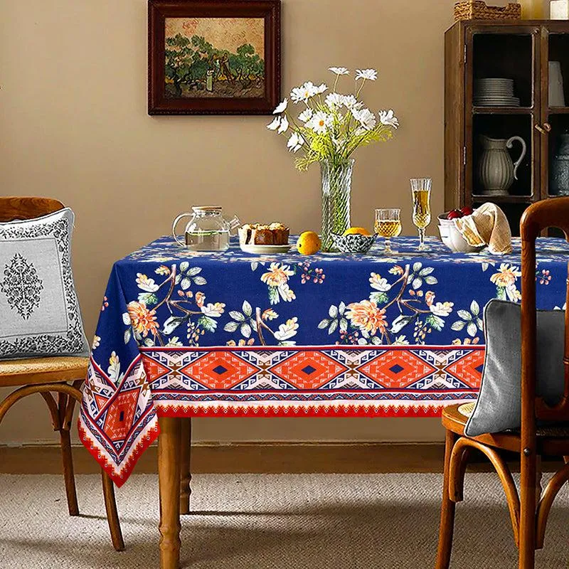 Cobalt Garden Table Cover