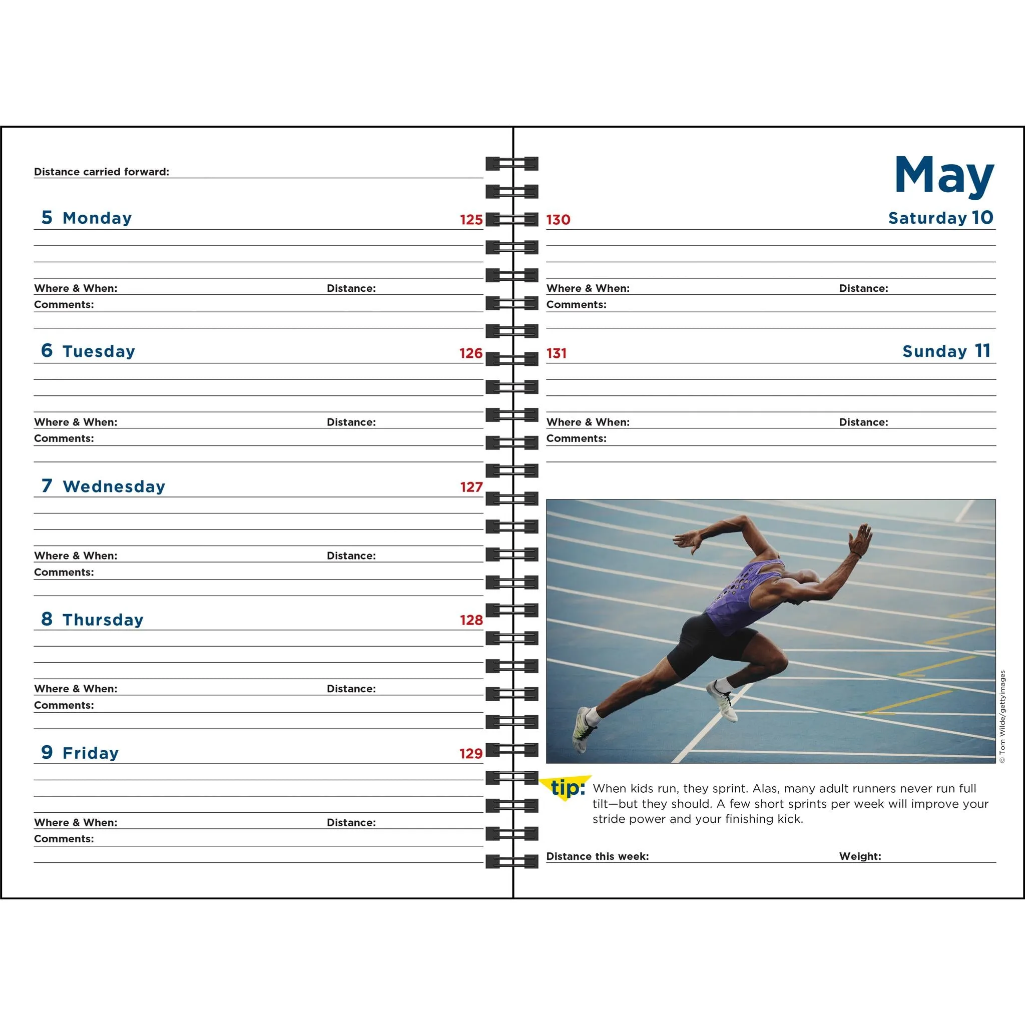 Complete Runners Engagement 2025 Calendar
