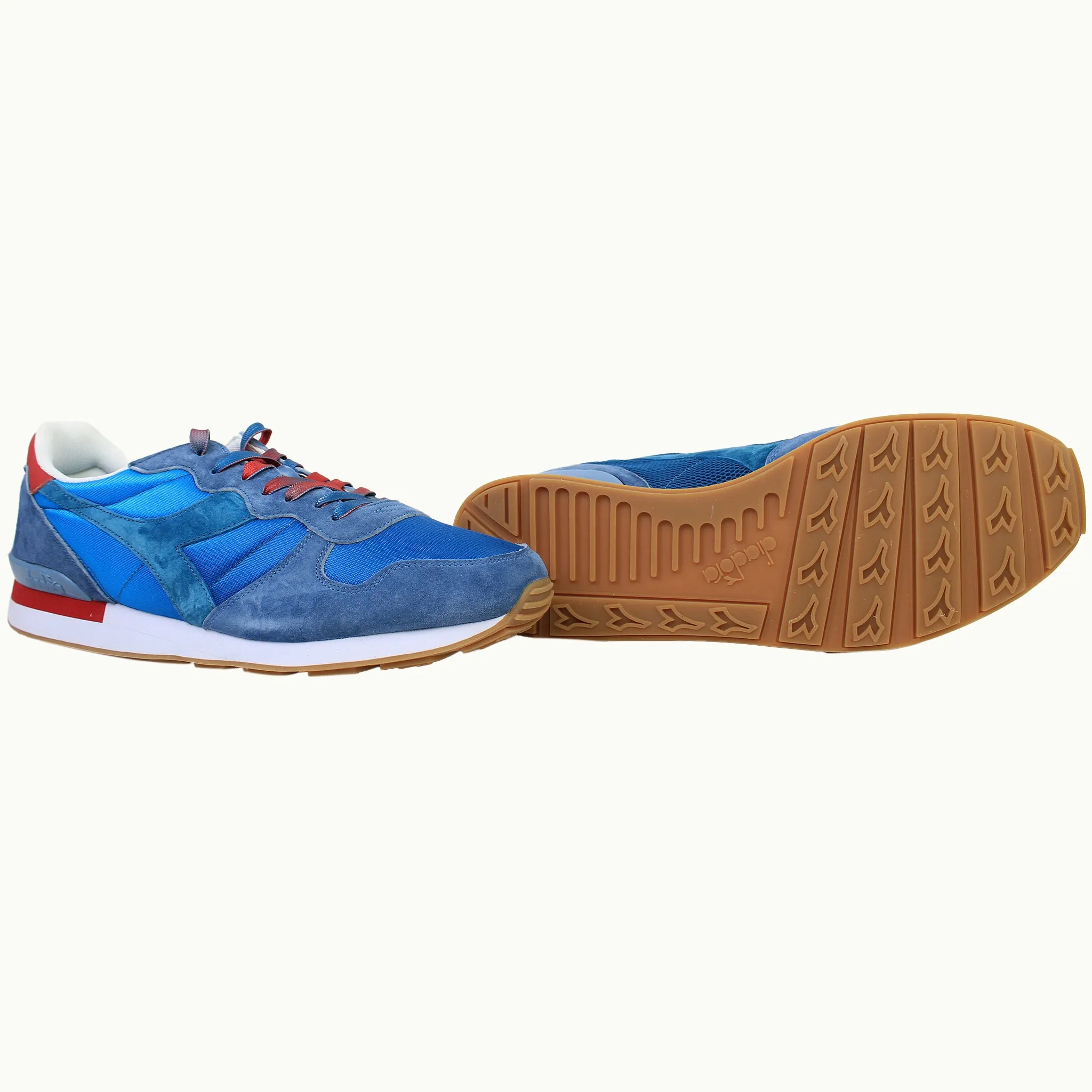 Diadora Camaro Premium Mens Blue Trainers NO BOX