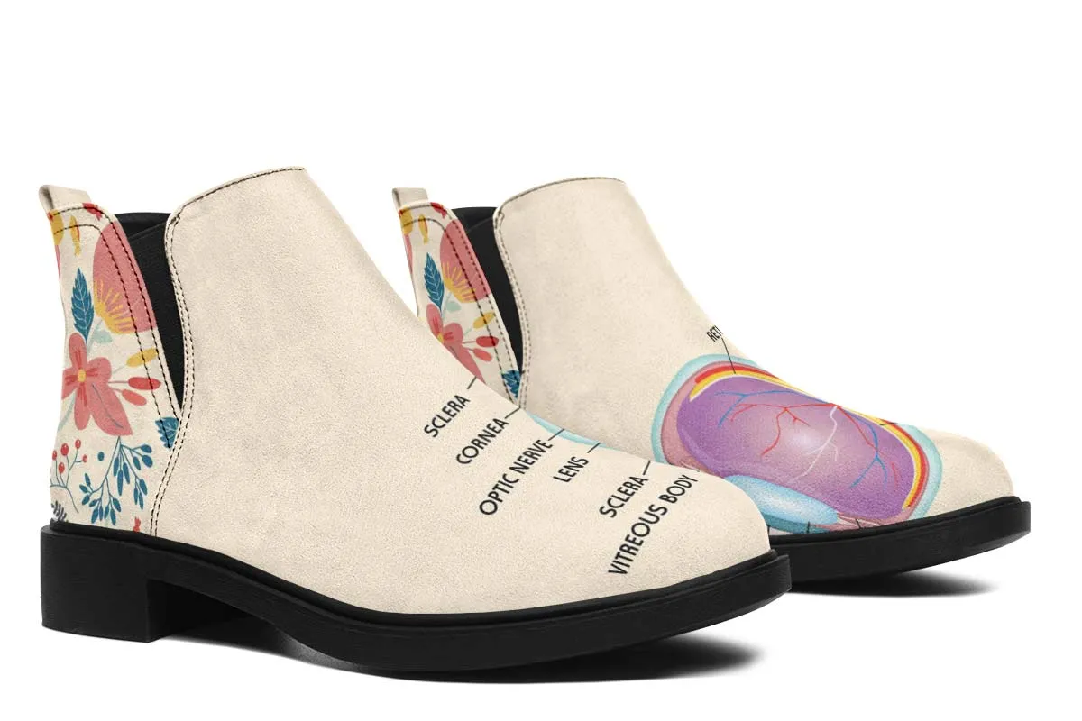 Eye Structure Neat Vibe Boots
