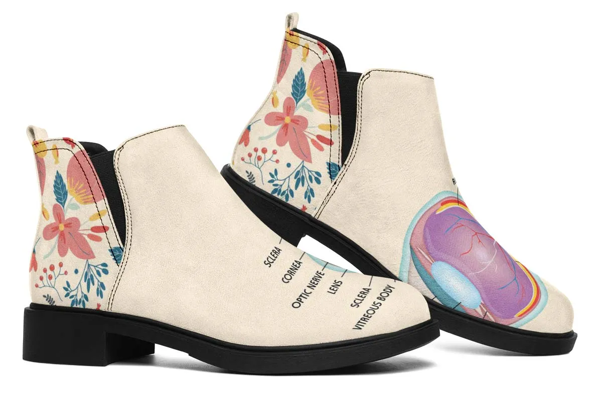 Eye Structure Neat Vibe Boots