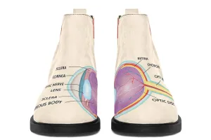 Eye Structure Neat Vibe Boots
