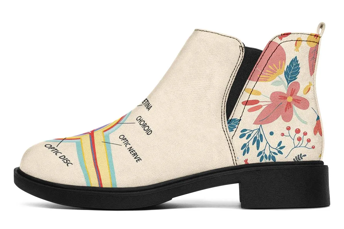 Eye Structure Neat Vibe Boots