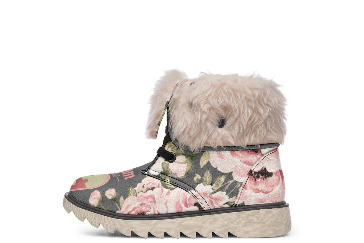 Floral Autism Awareness Polar Vibe Boots
