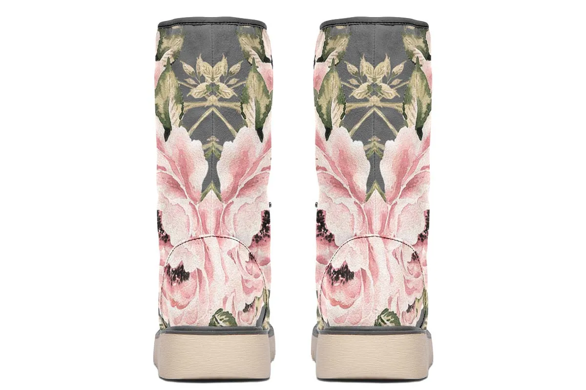 Floral Autism Awareness Polar Vibe Boots