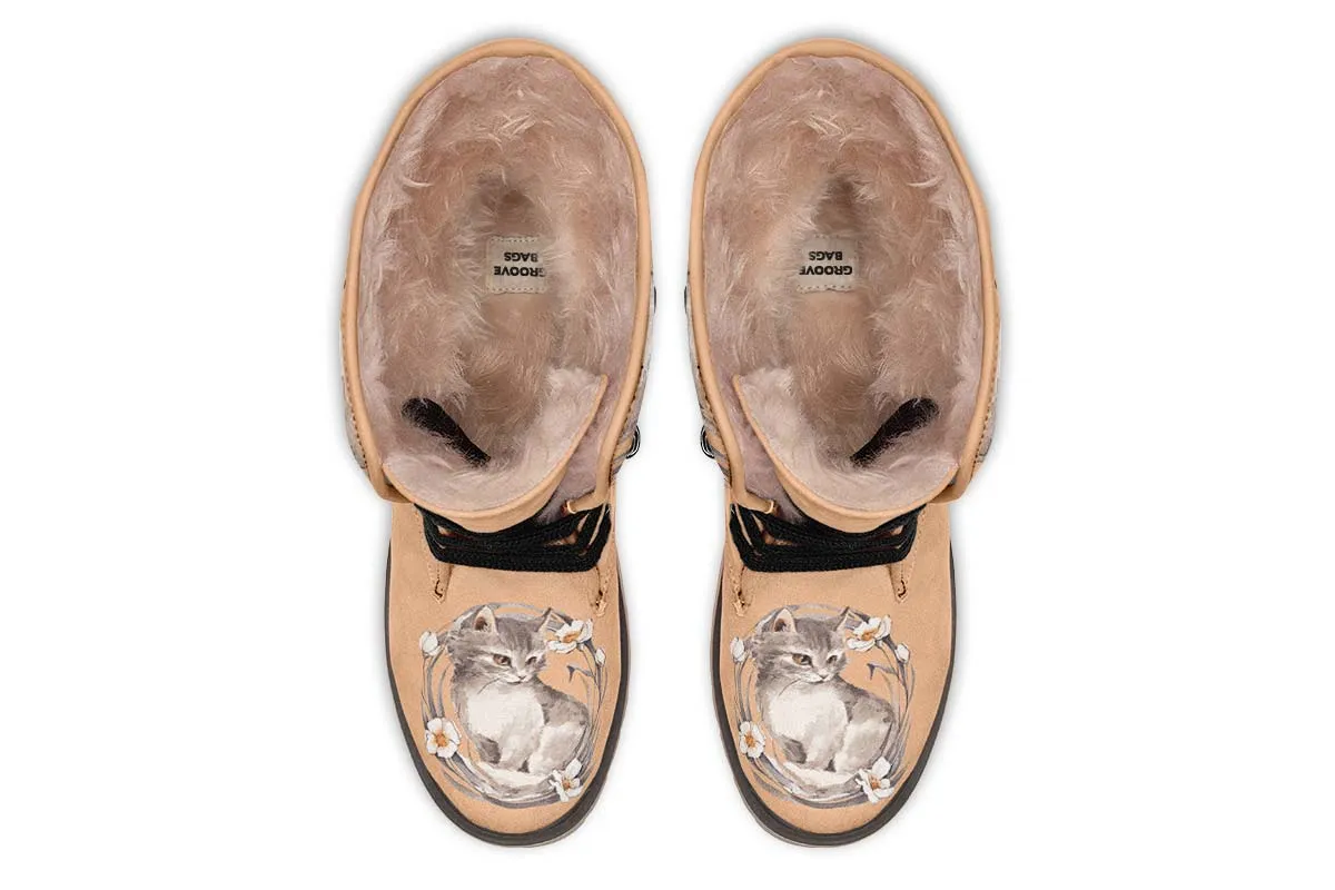 Floral Kitten Polar Vibe Boots