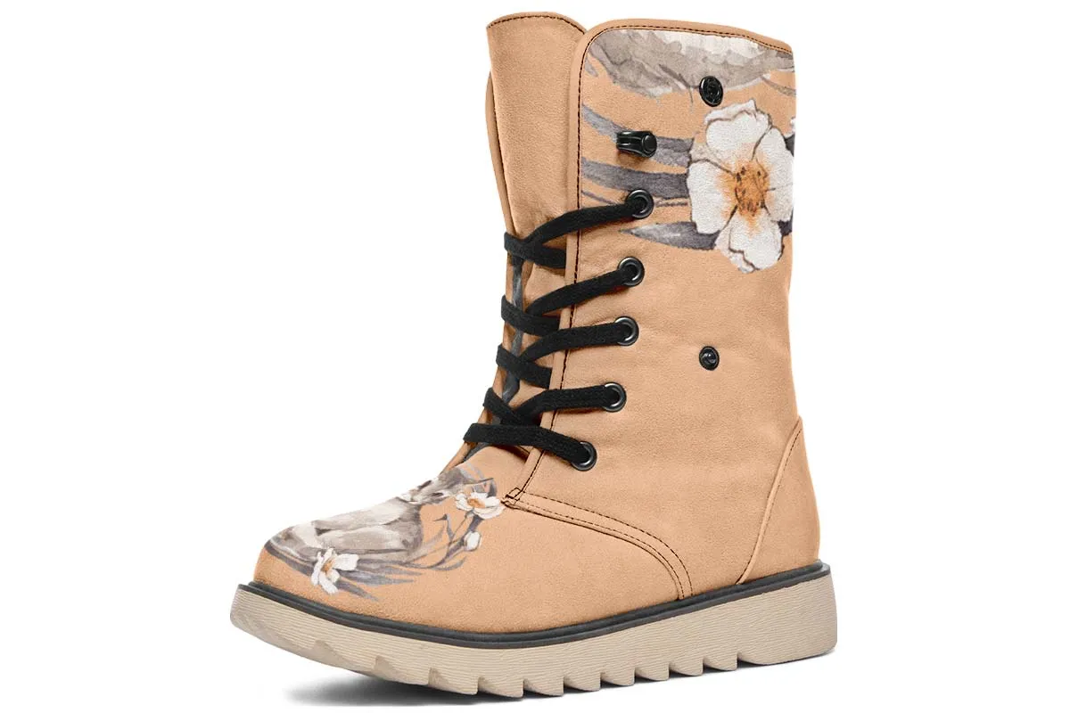 Floral Kitten Polar Vibe Boots