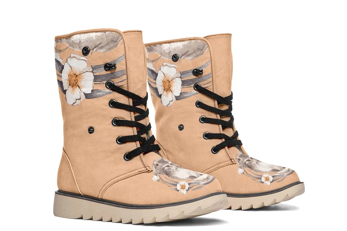 Floral Kitten Polar Vibe Boots