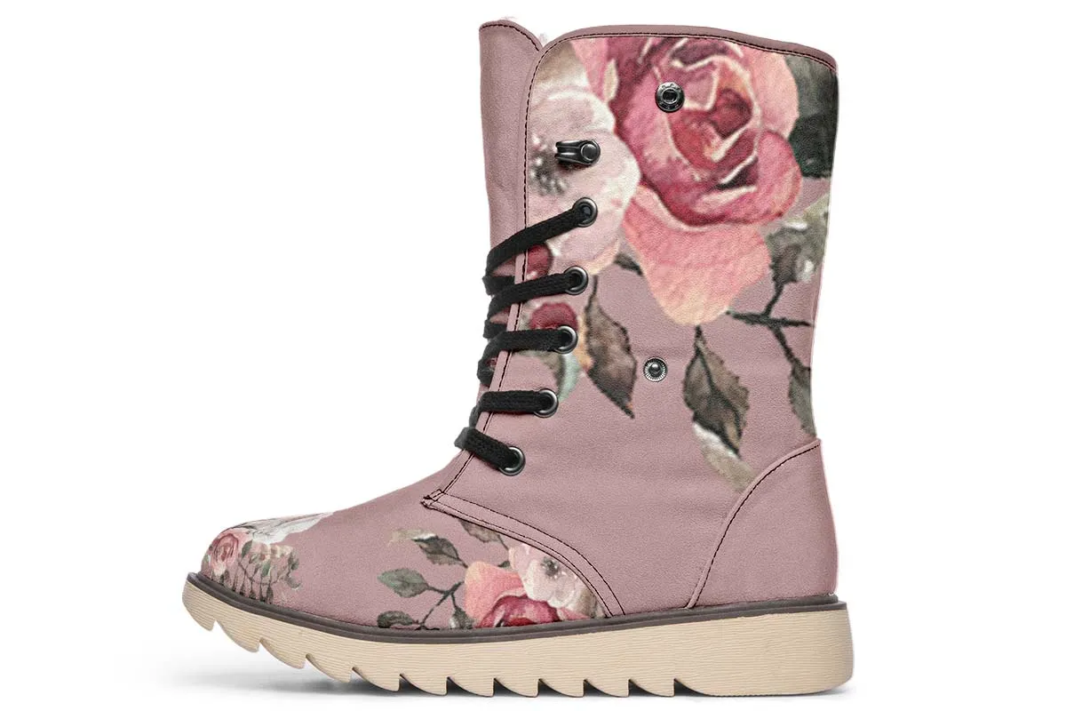 Floral Unicorn Polar Vibe Boots