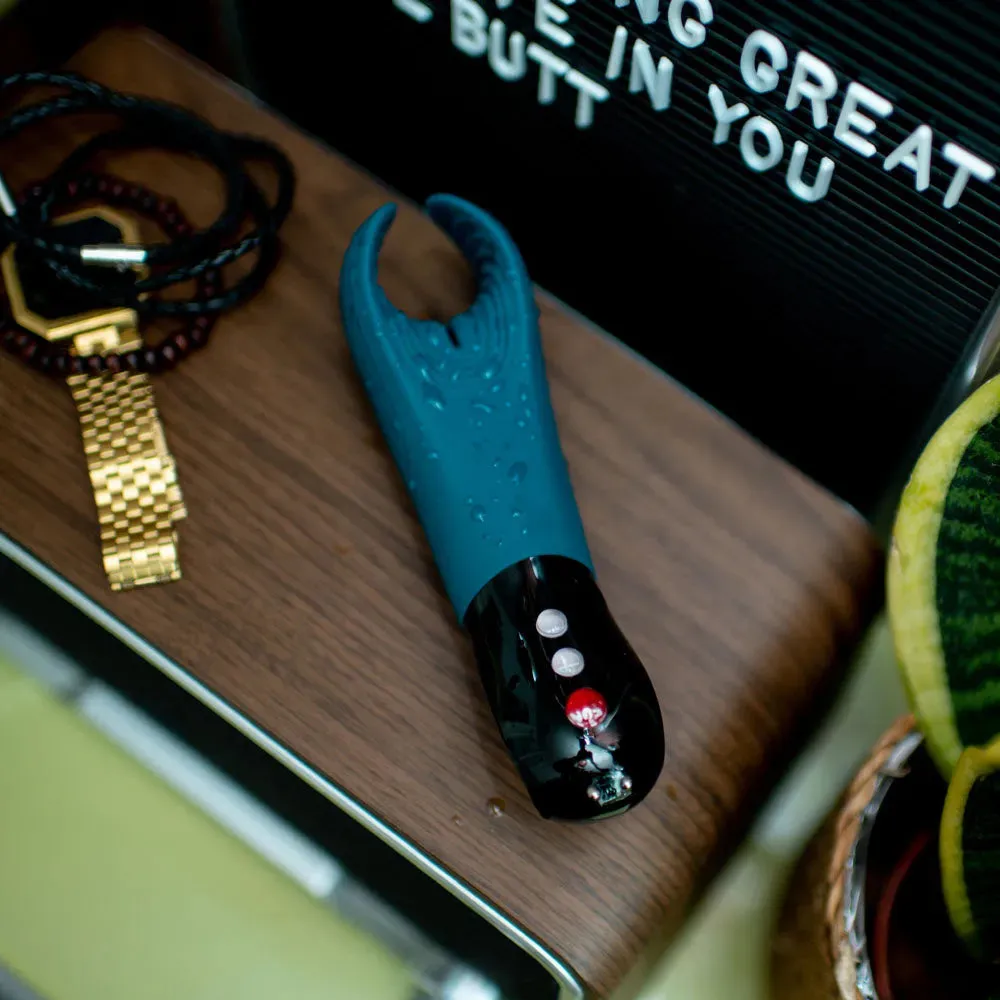 Fun Factory MANTA deep sea -black - Deep Sea  18 cm USB Rechargeable Mens & Couples Vibrator