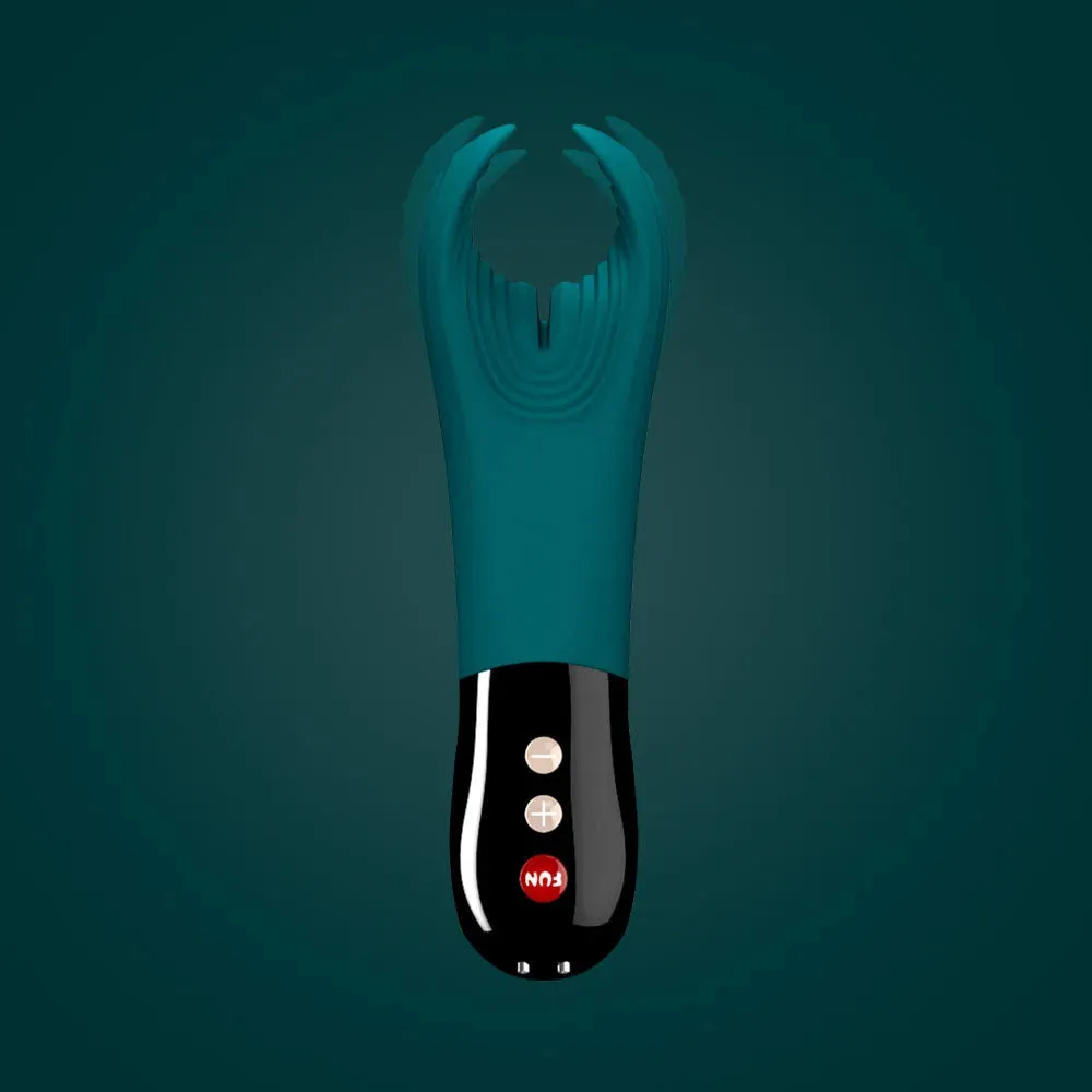 Fun Factory MANTA deep sea -black - Deep Sea  18 cm USB Rechargeable Mens & Couples Vibrator