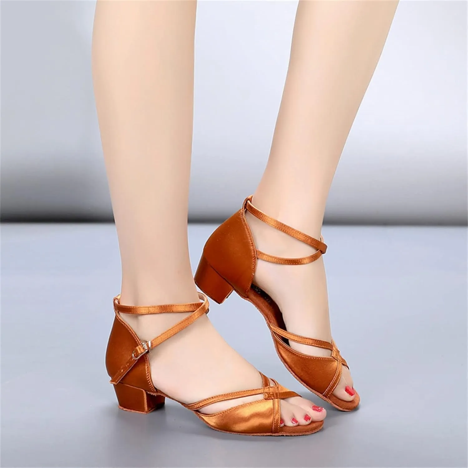 Glitter Children Girl's Ballroom Latin Tango Dance Shoes Heeled Shoes Ballroom Shoes Dancing Shoes 4y Girl Shoes
