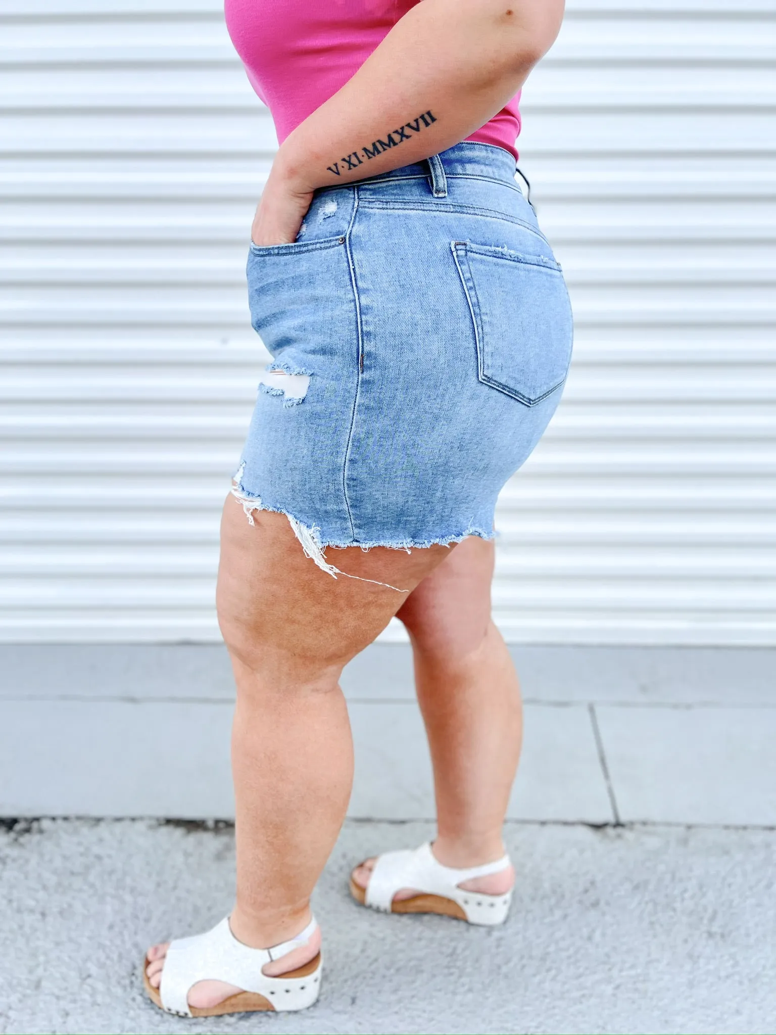 Grillo Favorite Cuttoff Shorts by Mica Denim