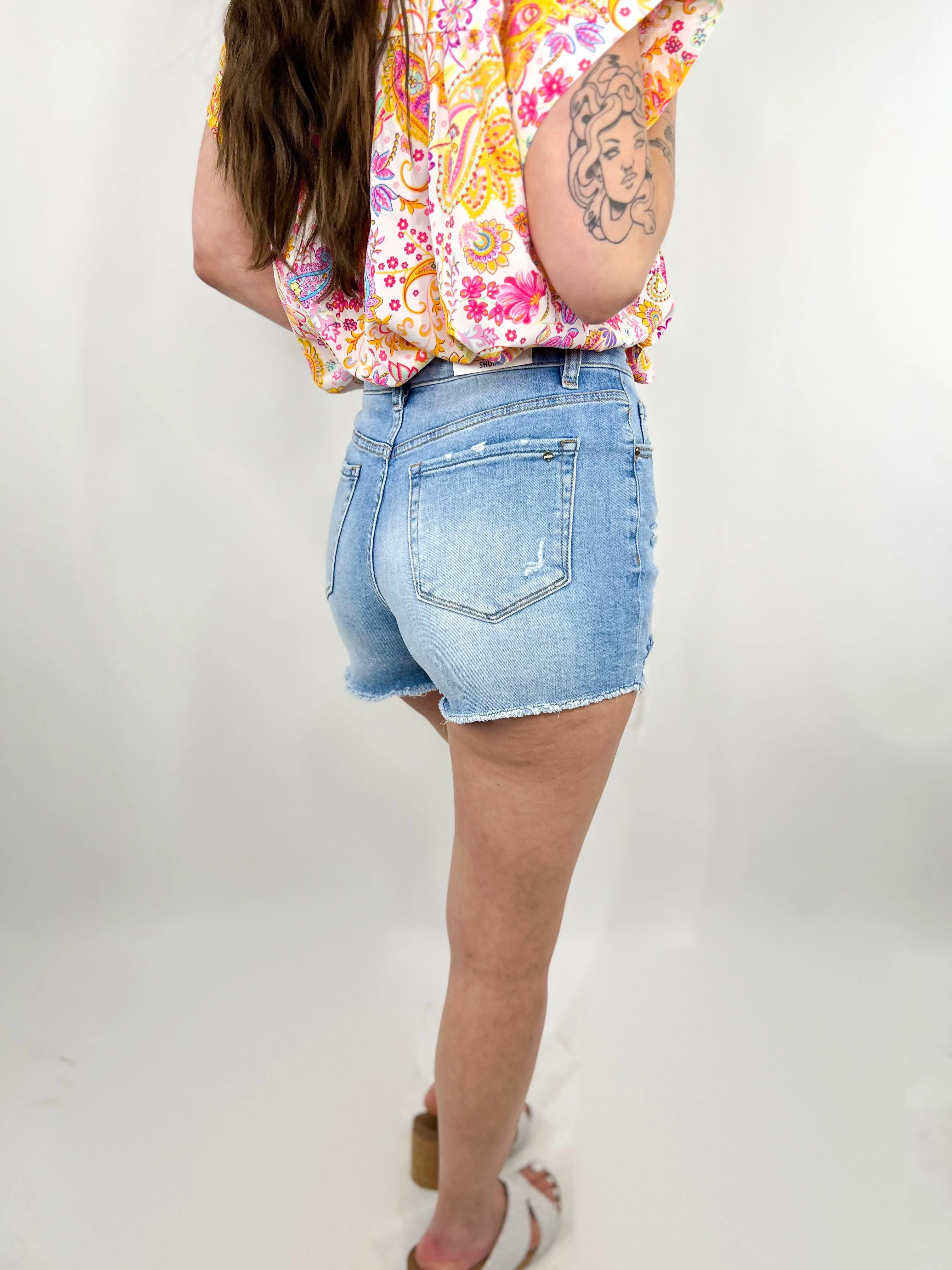 Grillo Favorite Cuttoff Shorts by Mica Denim