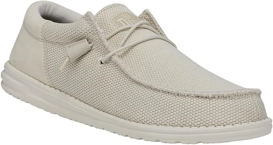 Hey Dude Men's All Wally Styles | Mens Shoes | Men's Lace Up Loafers | Comfortable & Light-Weight